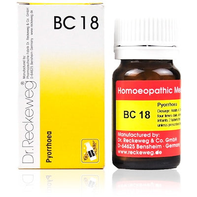 Bio Combination No 18 Dr. Reckeweg - The Homoeopathy Store