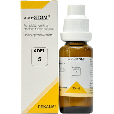 Adel 5 apo-STOM drop - The Homoeopathy Store