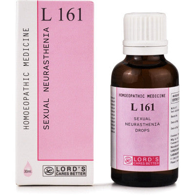 Lords L 161 Drops - The Homoeopathy Store