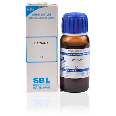 SBL Damiana Q 30 ml - The Homoeopathy Store