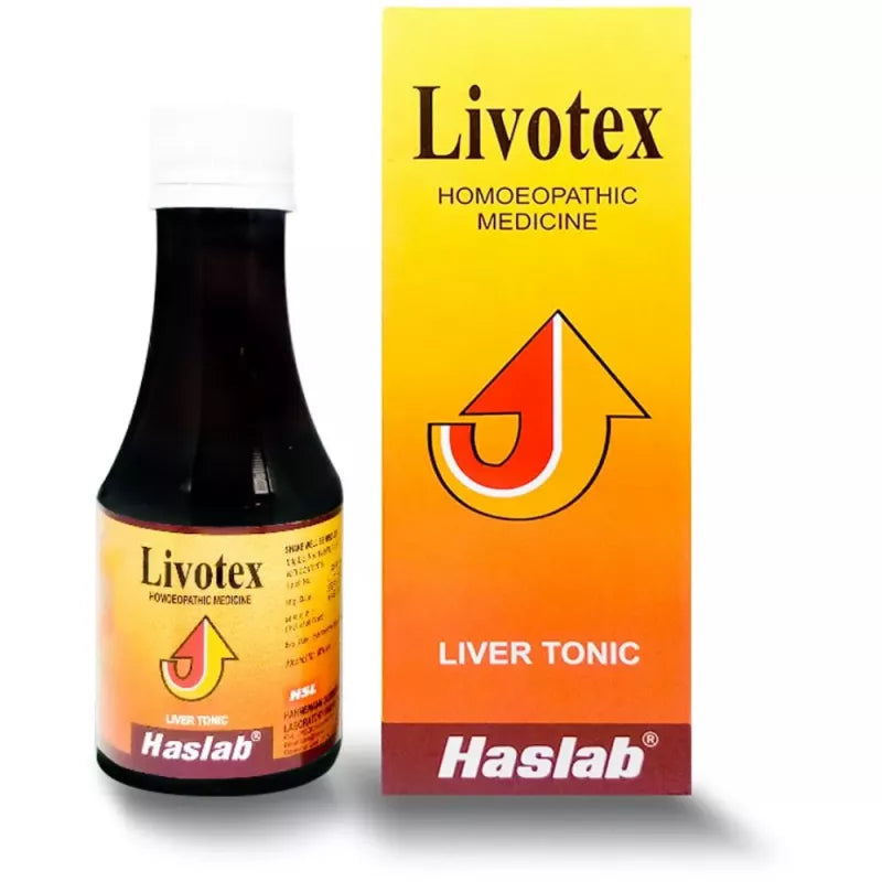 Haslab Livotex Syrup (200ml) - HSL Haslab- The Homoeopathy Store