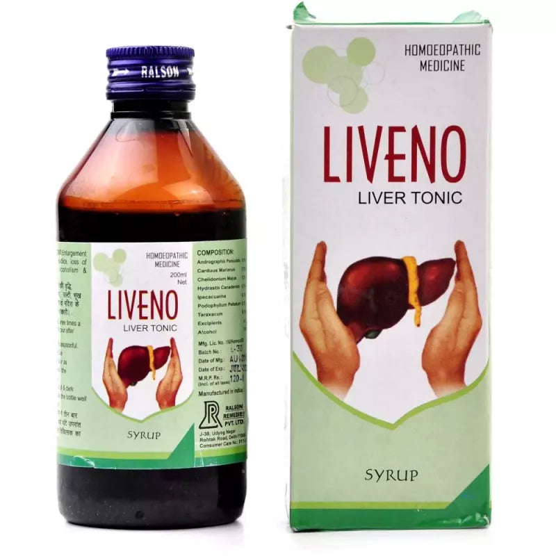 Liveno Syrup 115ml Ralson - Ralson Remedies- The Homoeopathy Store