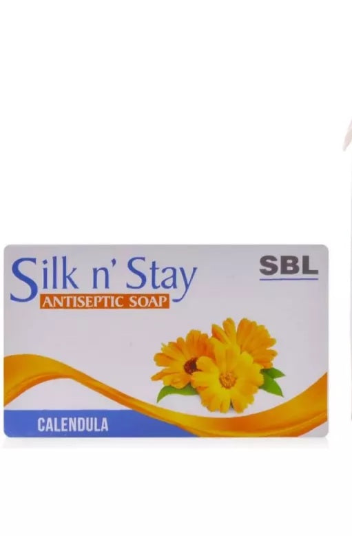 SBL Silk N Stay Calendula Antiseptic Soap (75g) - SBL- The Homoeopathy Store