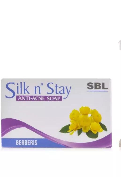 SBL Silk N Stay Berberis Anti-Acne Soap (75g) - SBL- The Homoeopathy Store