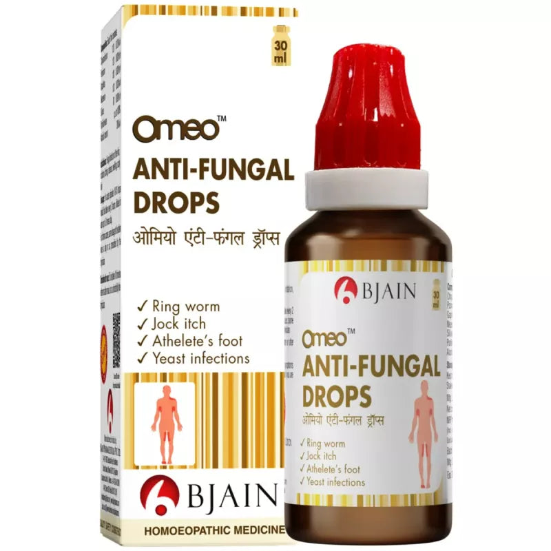 Omeo Anti-Fungal Drops - Bjain- The Homoeopathy Store