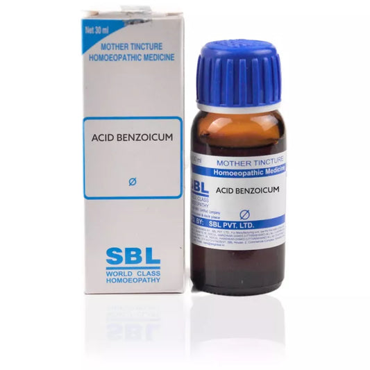 SBL Acid Benzoicum Q - SBL- The Homoeopathy Store