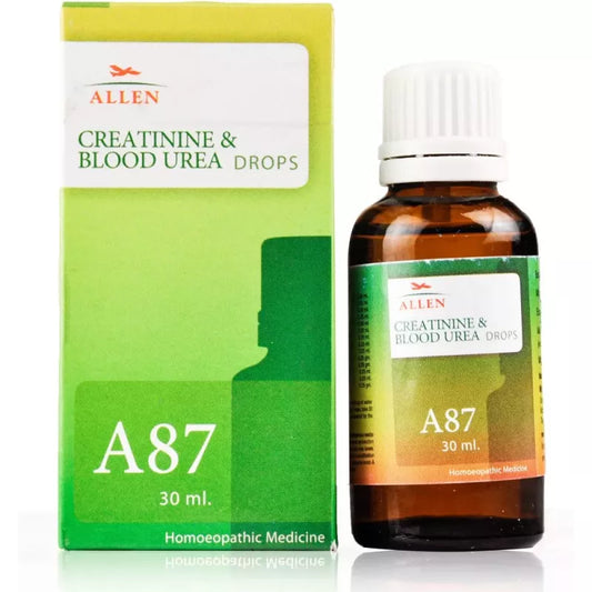 Allen A87 Creatinine and Blood Urea Drop - Allen- The Homoeopathy Store