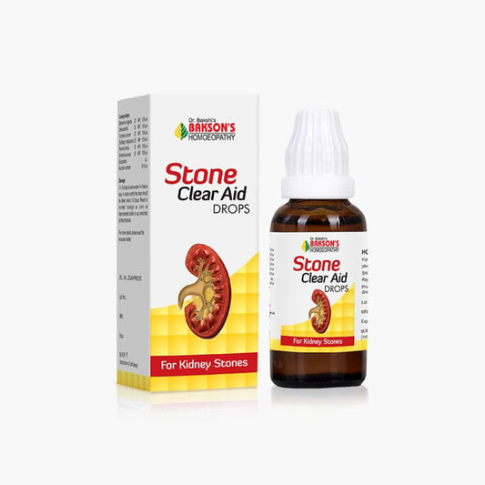 Stone Clear Aid Drop Bakson - Bakson- The Homoeopathy Store