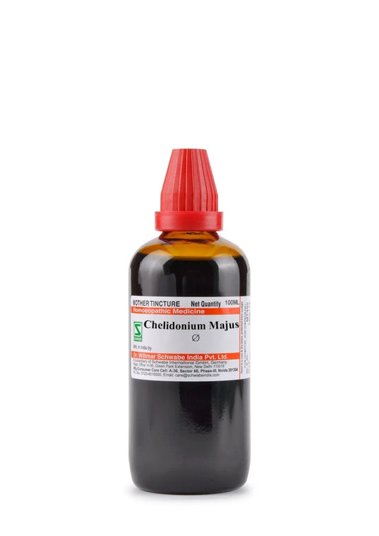 Chelidonium majus Q 100 ml WSI - Dr. Willmar Schwabe India- The Homoeopathy Store