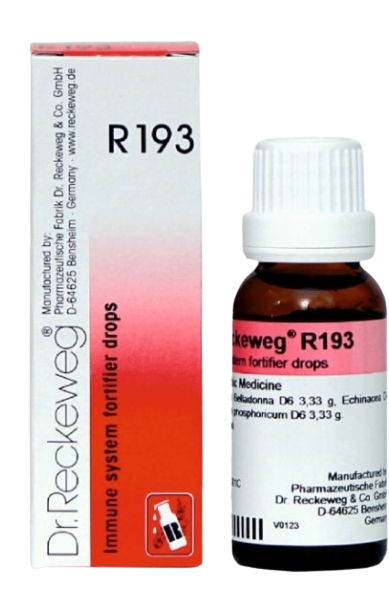 Dr Reckeweg R193 Immune Fortifier Drops - Dr. Reckeweg- The Homoeopathy Store