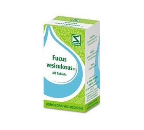 Fucus vesiculosus 1x tabs - Dr. Willmar Schwabe India- The Homoeopathy Store