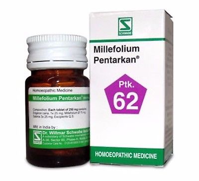 Millifolium Pentarkan (Ptk-62) - Dr. Willmar Schwabe India- The Homoeopathy Store