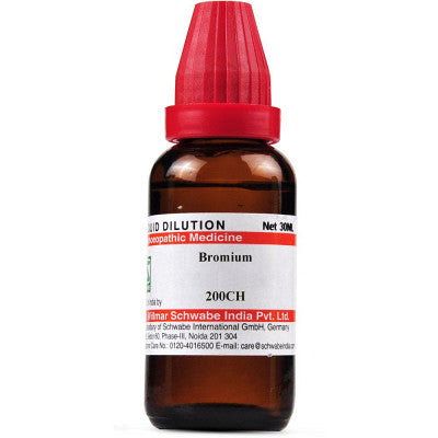 Bromium 200CH 30ml Schwabe - Dr. Willmar Schwabe India- The Homoeopathy Store