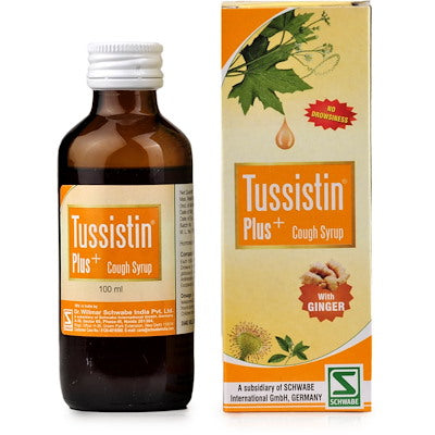 Tussistin plus cough syrup - Dr. Willmar Schwabe India- The Homoeopathy Store