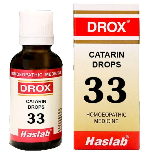 DROX 33 Catarin Drop HSL - HSL Haslab- The Homoeopathy Store