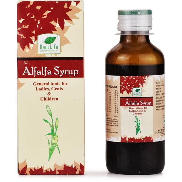 NL- Alfalfa Syrup New Life 100ml - The Homoeopathy Store
