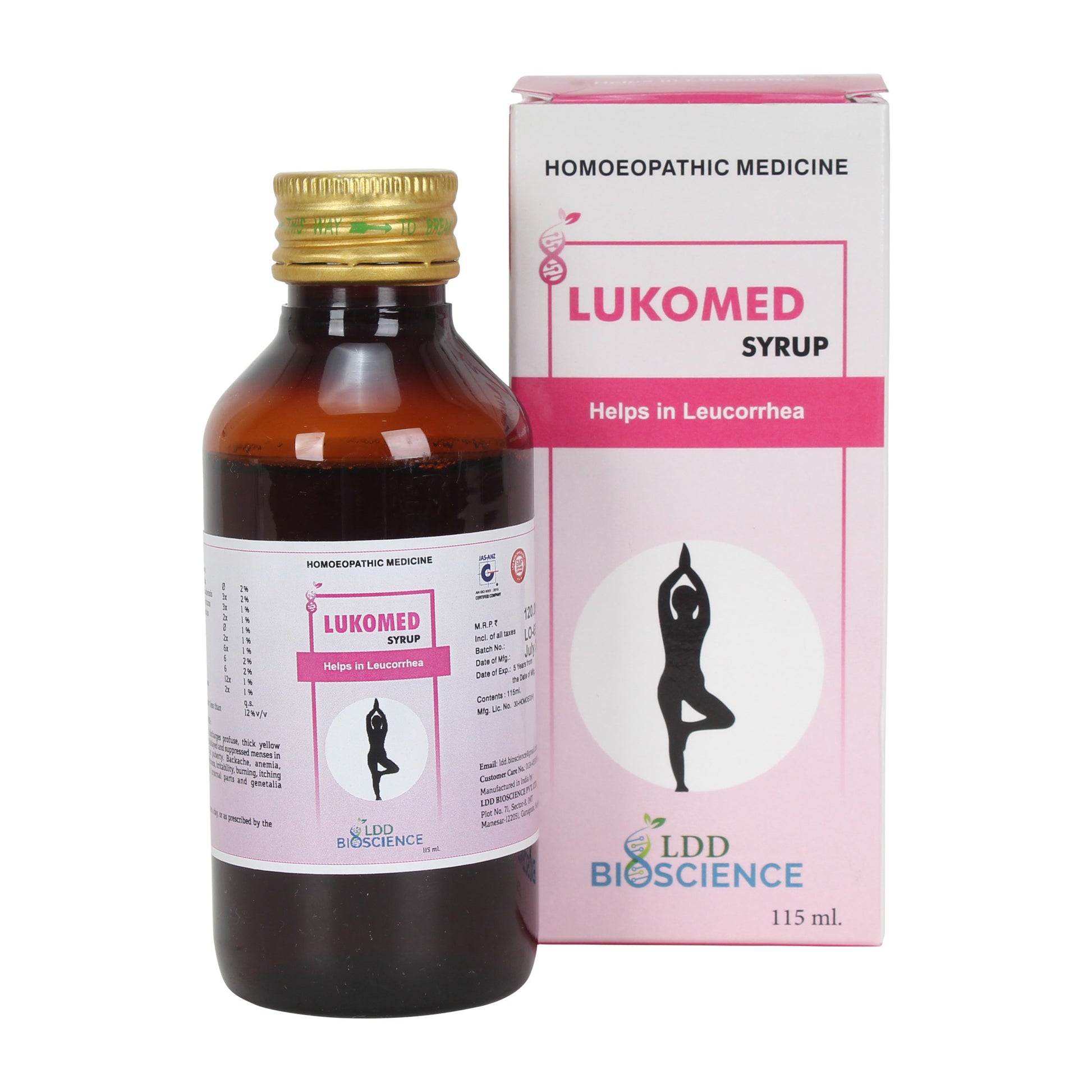 Lukomed Syrup (115ml) LDD Bioscience - LDD Bioscience- The Homoeopathy Store