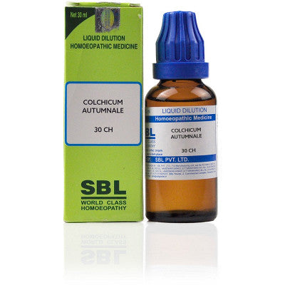 SBL Colchicum Autumnale 30CH 30ml - SBL- The Homoeopathy Store