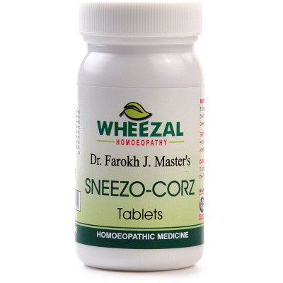 Wheezal Sneezo-Corz Tablets(75 tabs) - The Homoeopathy Store