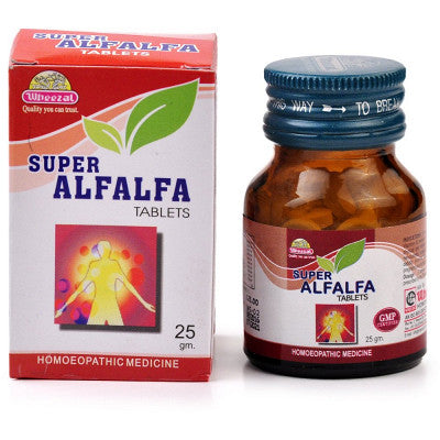 Wheezal Super Alfalfa Tablets - Wheezal- The Homoeopathy Store