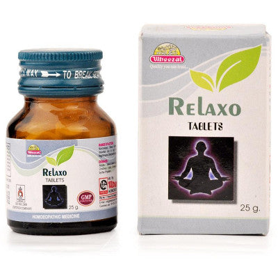 Wheezal Relaxo Tablets - The Homoeopathy Store