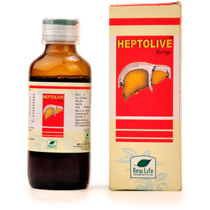 Heptolive Syrup 100ml New Life - The Homoeopathy Store