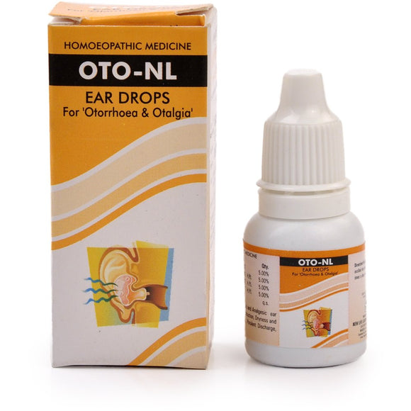 Oto-NL Drops 10ml New Life - The Homoeopathy Store