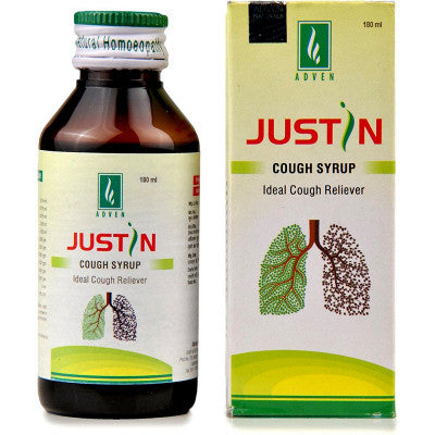 Justin Syrup Adven 180ml - Adven- The Homoeopathy Store