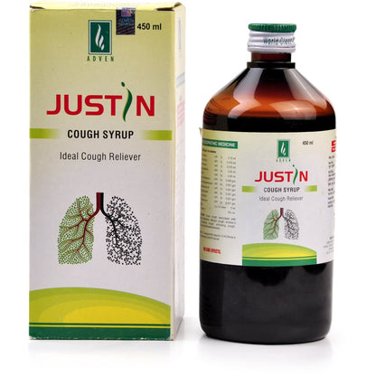 Justin Syrup Adven 450ml - Adven- The Homoeopathy Store