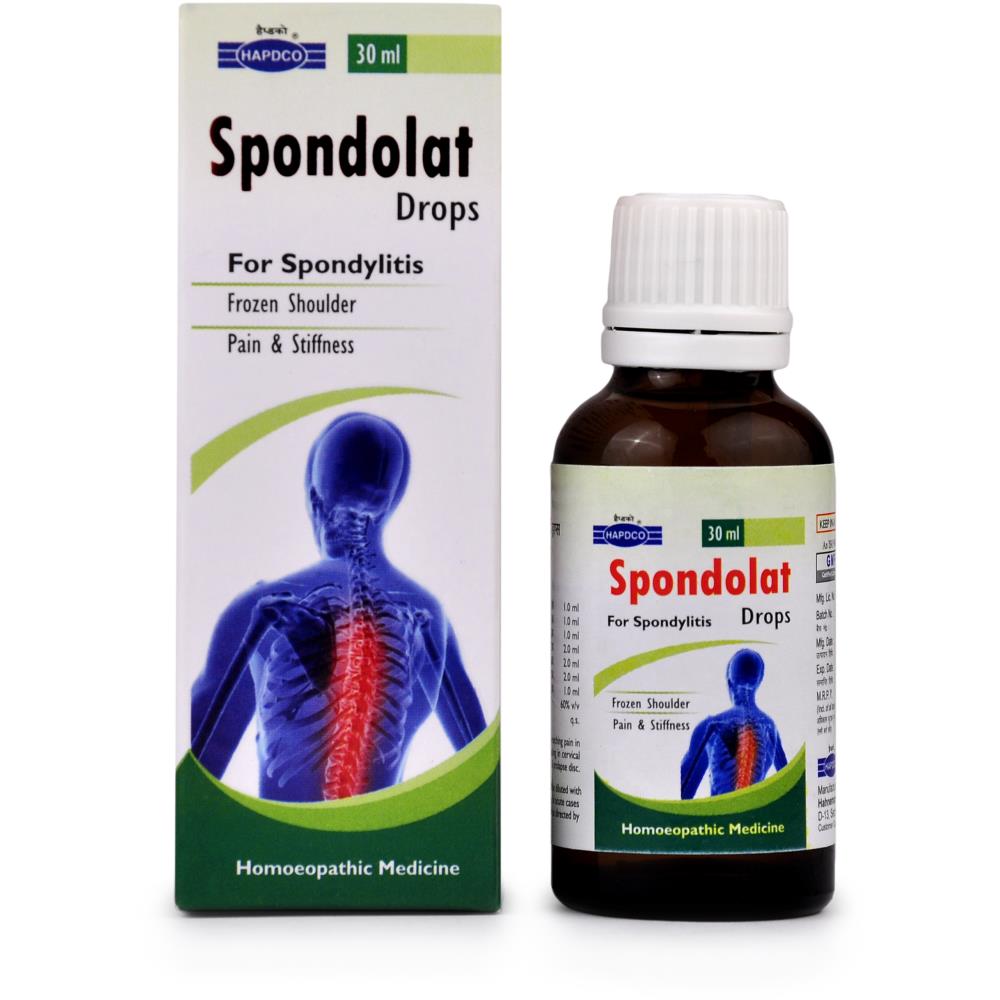 Spondolat Drops HAPDCO - HAPDCO- The Homoeopathy Store