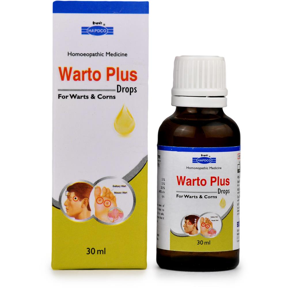 Warto Plus Drops HAPDCO - HAPDCO- The Homoeopathy Store