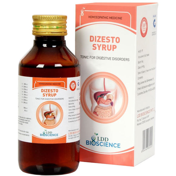 Dizesto Syrup (115ml) LDD Bioscience - The Homoeopathy Store