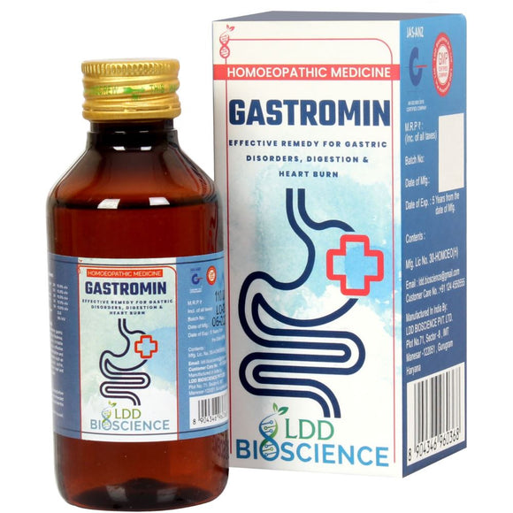 Gastromin Syrup (115ml) LDD Bioscience - The Homoeopathy Store