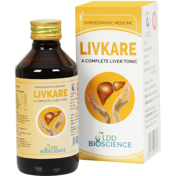 Livkare Syrup (100ml) LDD Bioscience - The Homoeopathy Store