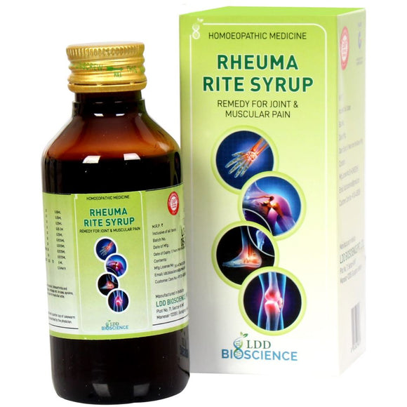 Rheuma Rite Syrup (115ml) LDD Bioscience - The Homoeopathy Store