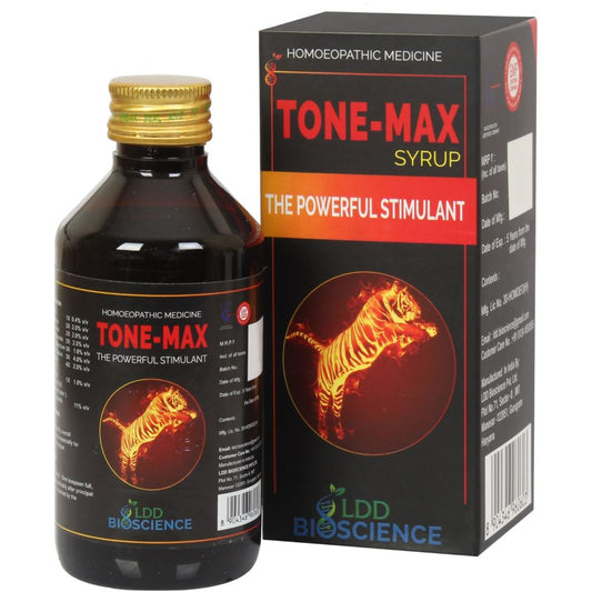 Tone Max Syrup (180ml) LDD Bioscience - LDD Bioscience- The Homoeopathy Store