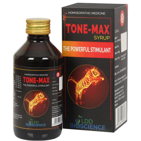 Tone Max Syrup (180ml) LDD Bioscience - The Homoeopathy Store