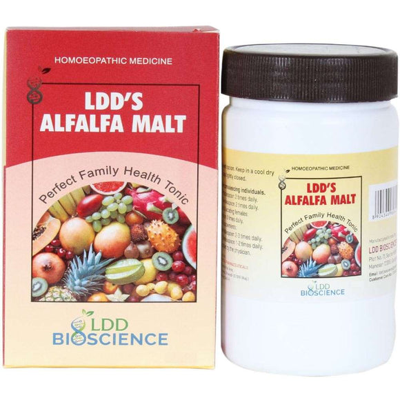 Alfalfa Malt (250g) LDD Bioscience - The Homoeopathy Store