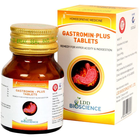 Gastromin Plus Tablet (25g) LDD Bioscience - The Homoeopathy Store