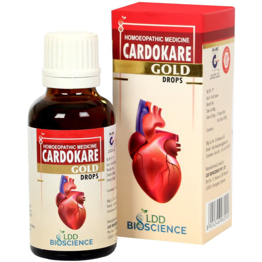 Cardokare Gold Drop LDD Bioscience - LDD Bioscience- The Homoeopathy Store