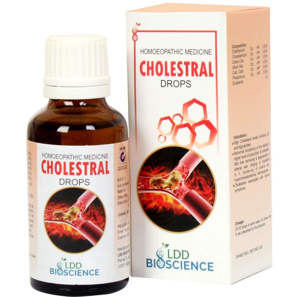 Cholestral Drop LDD Bioscience - LDD Bioscience- The Homoeopathy Store