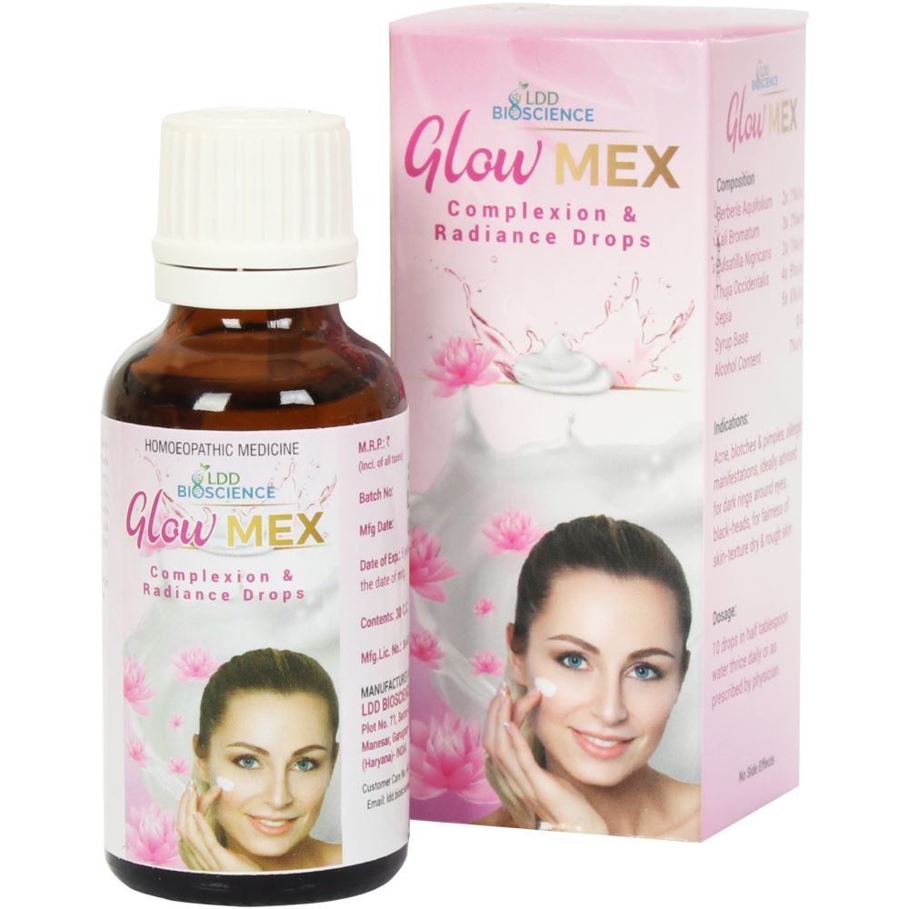 Glowmex Drop LDD Bioscience - LDD Bioscience- The Homoeopathy Store