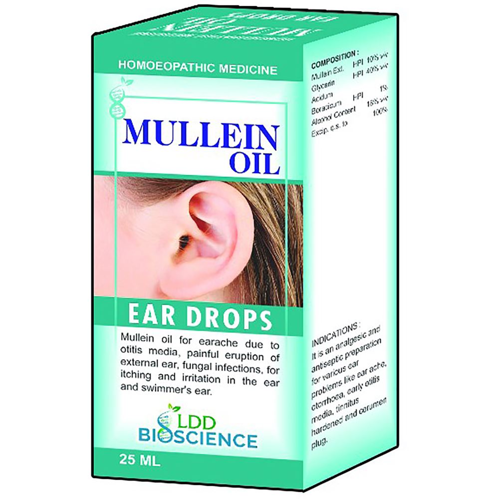 Mullein Oil (25ml) LDD Bioscience - LDD Bioscience- The Homoeopathy Store