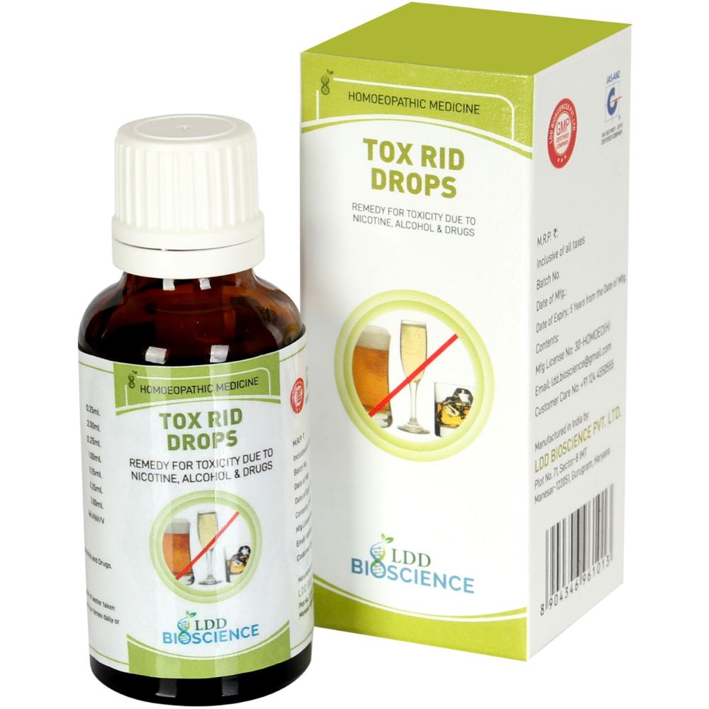 Toxrid Drop LDD Bioscience - LDD Bioscience- The Homoeopathy Store