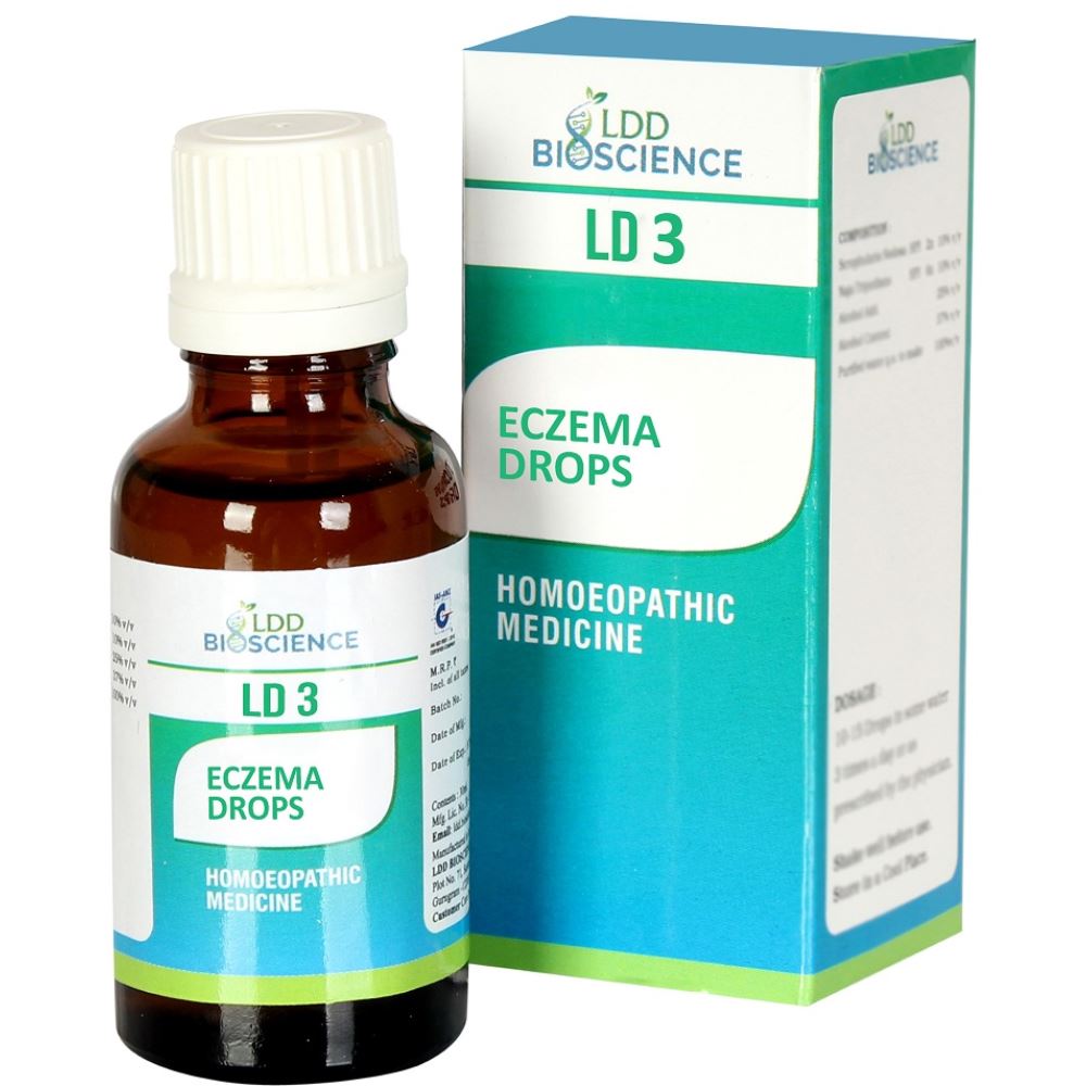 LD 3 Eczema Drop LDD Bioscience - LDD Bioscience- The Homoeopathy Store