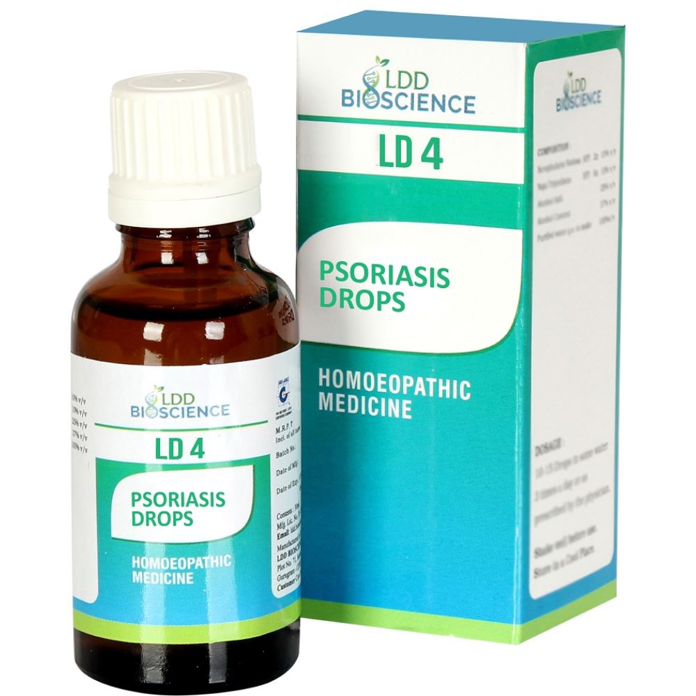 LD 4 Psoriasis Drop LDD Bioscience - LDD Bioscience- The Homoeopathy Store