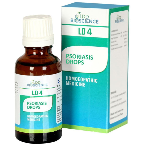 LD 4 Psoriasis Drop LDD Bioscience - The Homoeopathy Store
