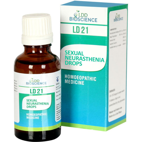 LD 21 Sexual Neurasthenia Drop LDD Bioscience - The Homoeopathy Store