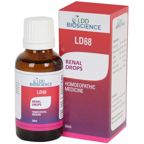 LD 68 Renal Drop LDD Bioscience - The Homoeopathy Store