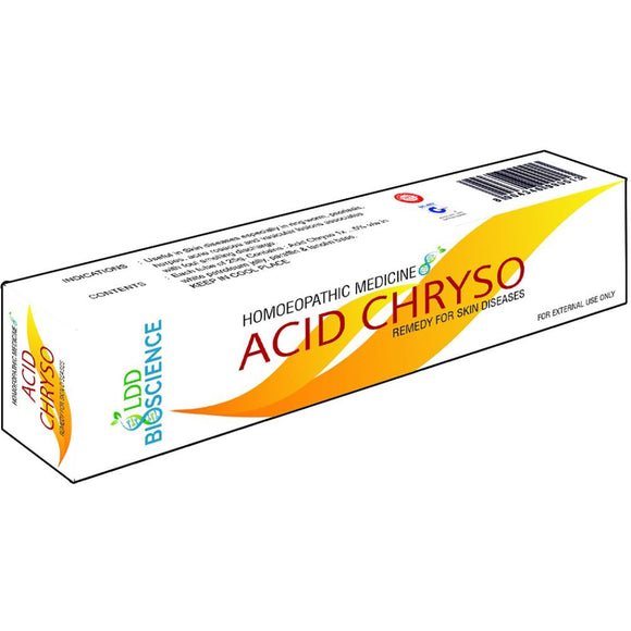 Acid Chryso Ointment (25g) LDD Bioscience - The Homoeopathy Store